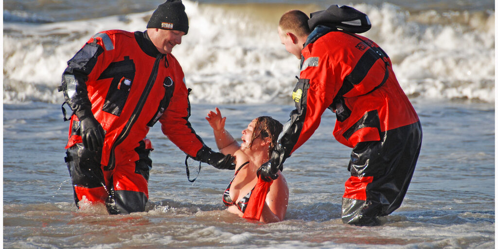 Nieuwjaarsduik Noordwijk